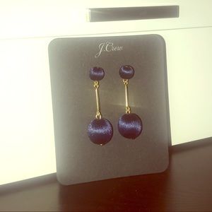 Blue and Gold J. Crew Earrings